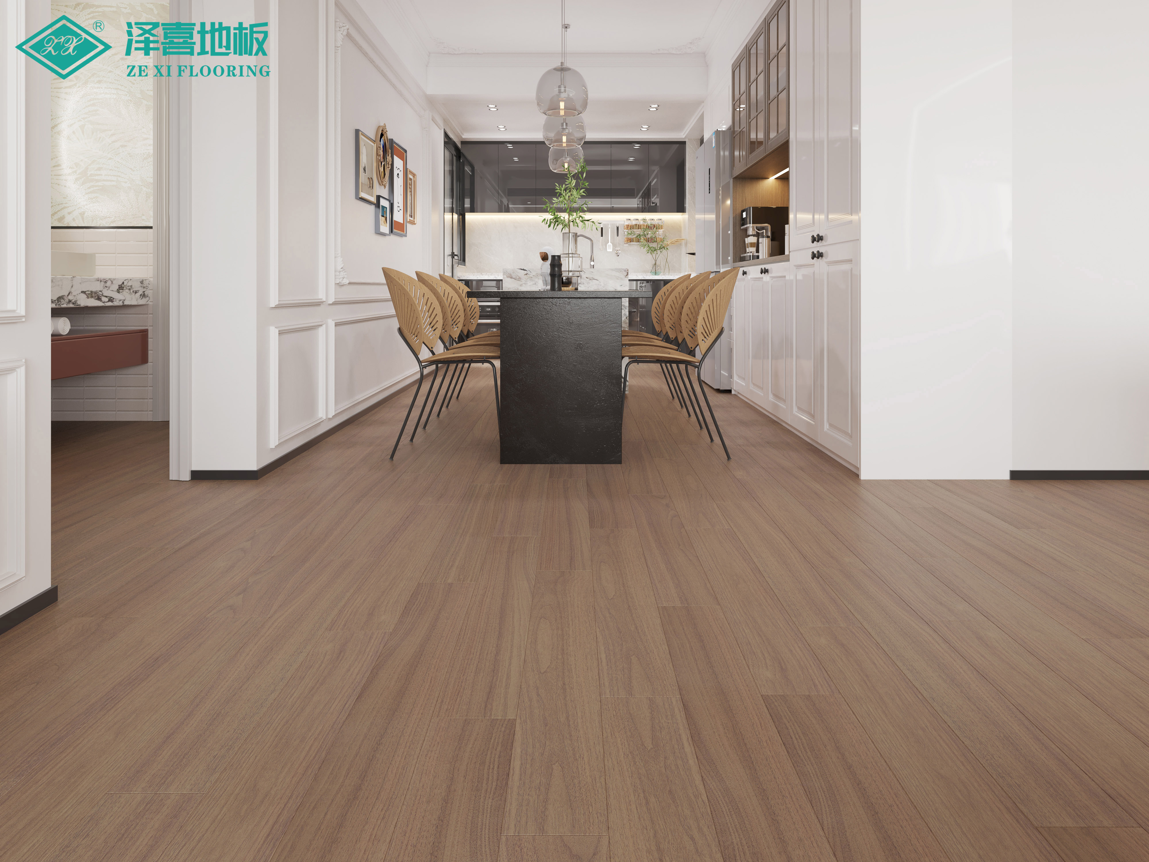 圆盘豆（黑胡桃纹浅）Y31